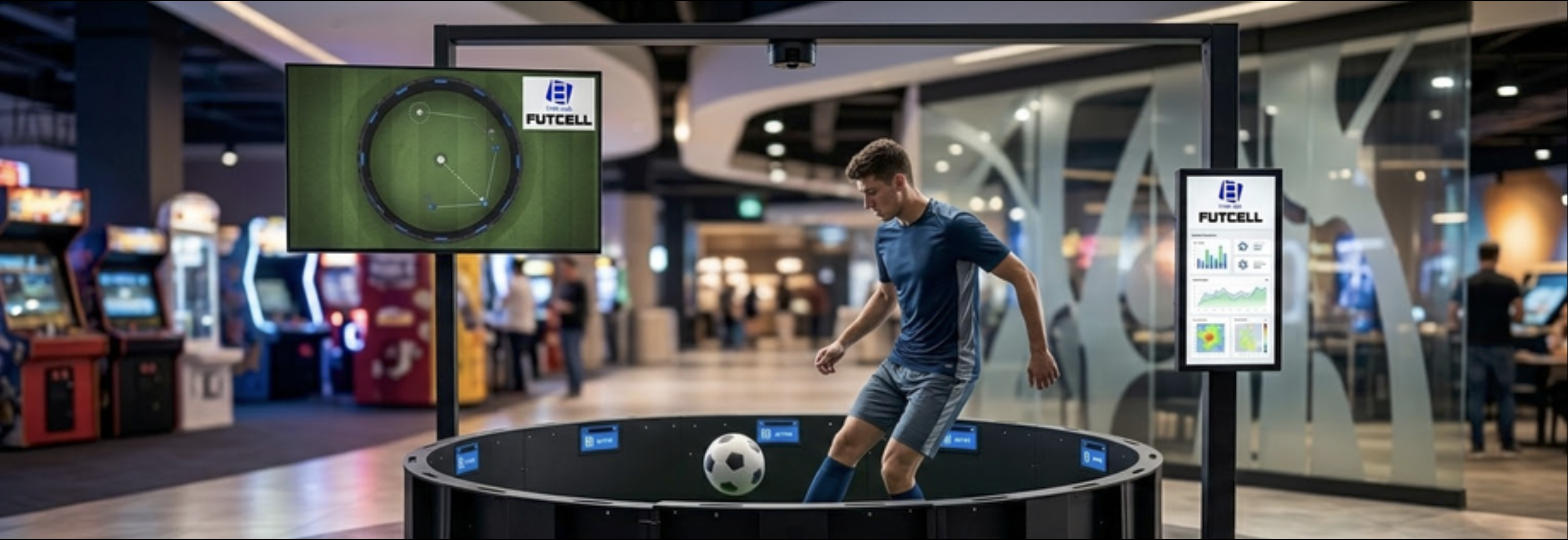 FutCell Interactive Soccer Reaction Arena launching in Dubai UAE GCC